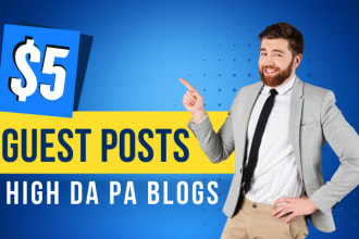 do guest post in high da pa blog