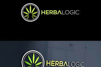 make cannabis marijuana or weed logo design