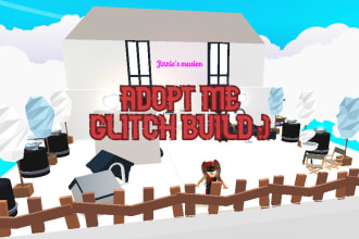 build you an adopt me glitch build house