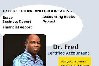 edit or proofread your business or accounting content