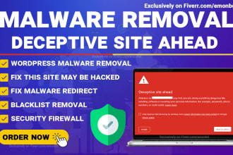 fix deceptive site ahead and wordpress malware removal