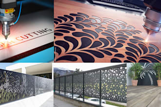 make dxf files for plasma or laser cutting