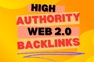 do high quality web 2 0 backlinks