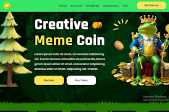 meme coin website crypto website meme website meme coin token website pepe