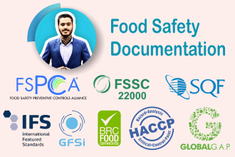 do urgent food safety plans haccp, fssc, fspca, brc, ifs, sqf, iso, gfsi