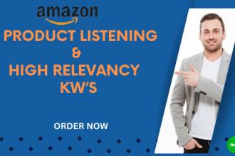 do total amazon social listening and high relevancy keywords