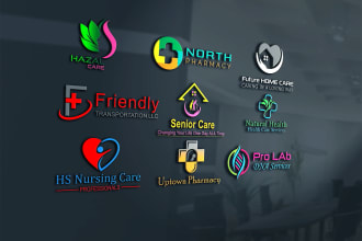do medical healthcare nursing clinic hospital dental home care logo