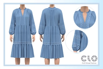 design any 3d garments in clo 3d