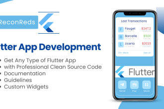 design custom flutter mobile apps, flutter custom widgets, flutter developer