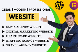 smma agency website, digital marketing website healthcare staffing travel agency