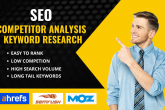 do competitor analysis and keyword research