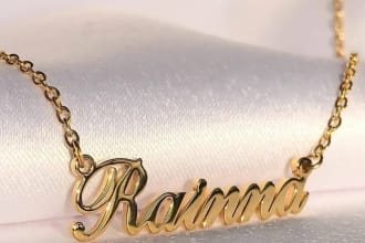 create gorgeous 3d designs for name jewelry for you