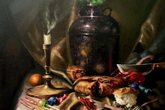 paint a replica of any painting in oil with shipping