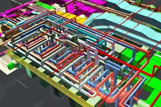 do 2d cad to 3d mep modeling