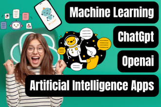 create chatgpt or openai or machine learning web app for you