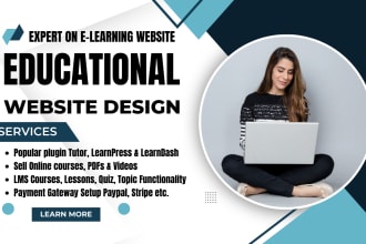 make SEO friendly educational website or lms website by tutor lms or learndash
