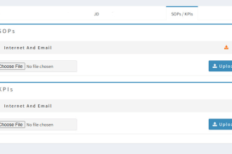 develop a web portal for file management tagging tracking uploads and download
