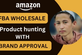 do amazon fba wholesale product hunting with brand approval