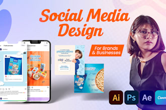 desing creative instagram post and stories