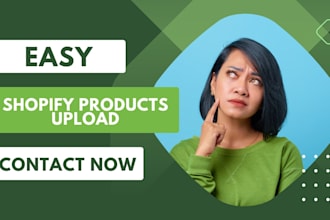 upload products to shopify store