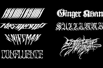 make unique band logo for all genre