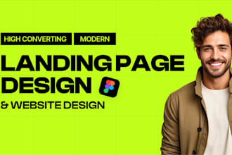 design figma landing page, figma website, website mockup