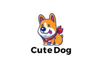 make creative animal, pet, dog, minimalist logo design