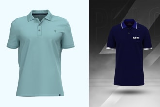 make 3d cloth or 3d garments jarchi t shirt polo tops lagging by clo 3d