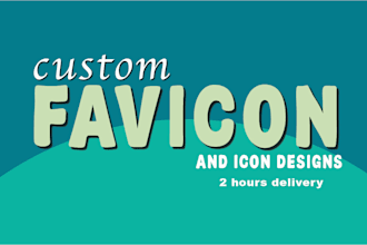 design a custom favicon for your website