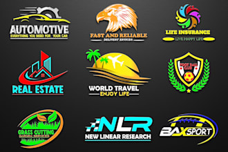 do creative, unique and emerging business logo design