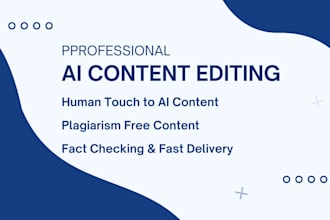 proofread, rewrite, and edit ai content immediately
