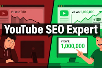 do youtube SEO for coaches, fitness and finance channels to rank videos
