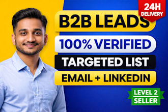 targeted b2b lead generation and verified email list building