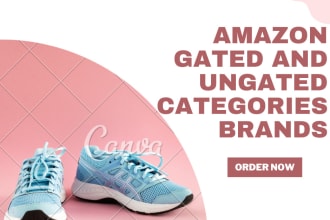 amazon gated and ungated categories, brands