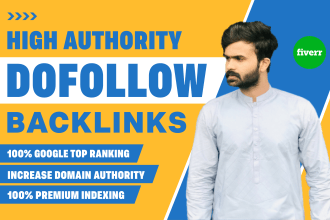 do high da dofollow SEO backlinks to increase domain authority, google ranking