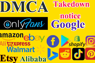 send dmca takedown notice remove infringing reddit,fb,telegram,instagram,tiktok