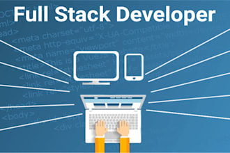 create a full stack website