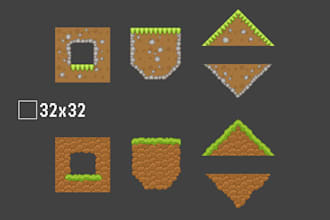 create pixel art tilesets and props for your 2d game