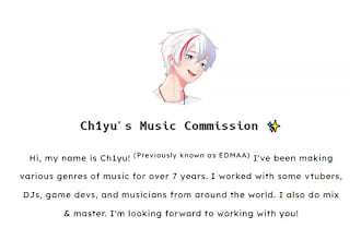 time, tune, mix and master for singer, utaite, vtuber