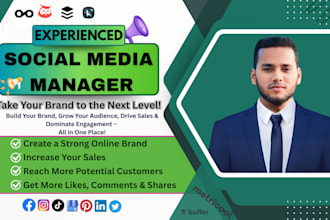 be your experienced, certified social media manager and virtual assistant