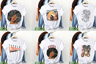 custom bulk t shirt design