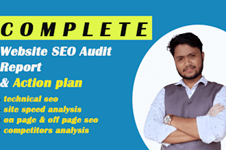 create a professional SEO audit and fix technical problems