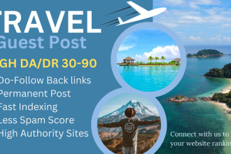 publish your guest posts on travel and tourism blogs