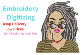 do custom embroidery patches digitize in 1 hour