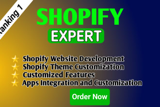 create shopify dropshipping store and set up shopify website