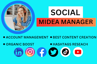 be professional social media marketing manager