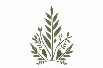 design custom botanical logo