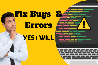 fix react, next js, typescript, node js, and html, css bugs