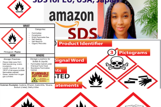 create a good ghs material safety data sheet msds sds for products and amazon