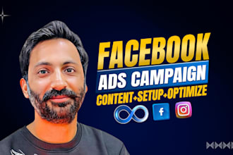 be your facebook ads campaign, fb meta ads, and instagram marketing manager